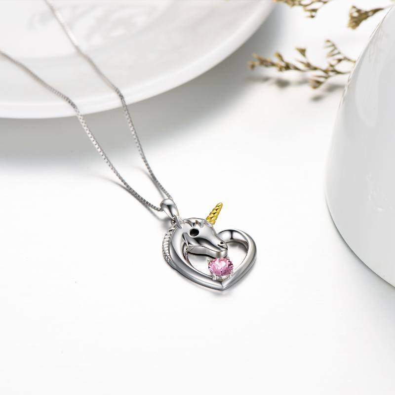 Sterling Silver Unicorn Necklace