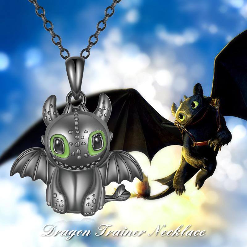 Dragon Charm Pendant Necklace