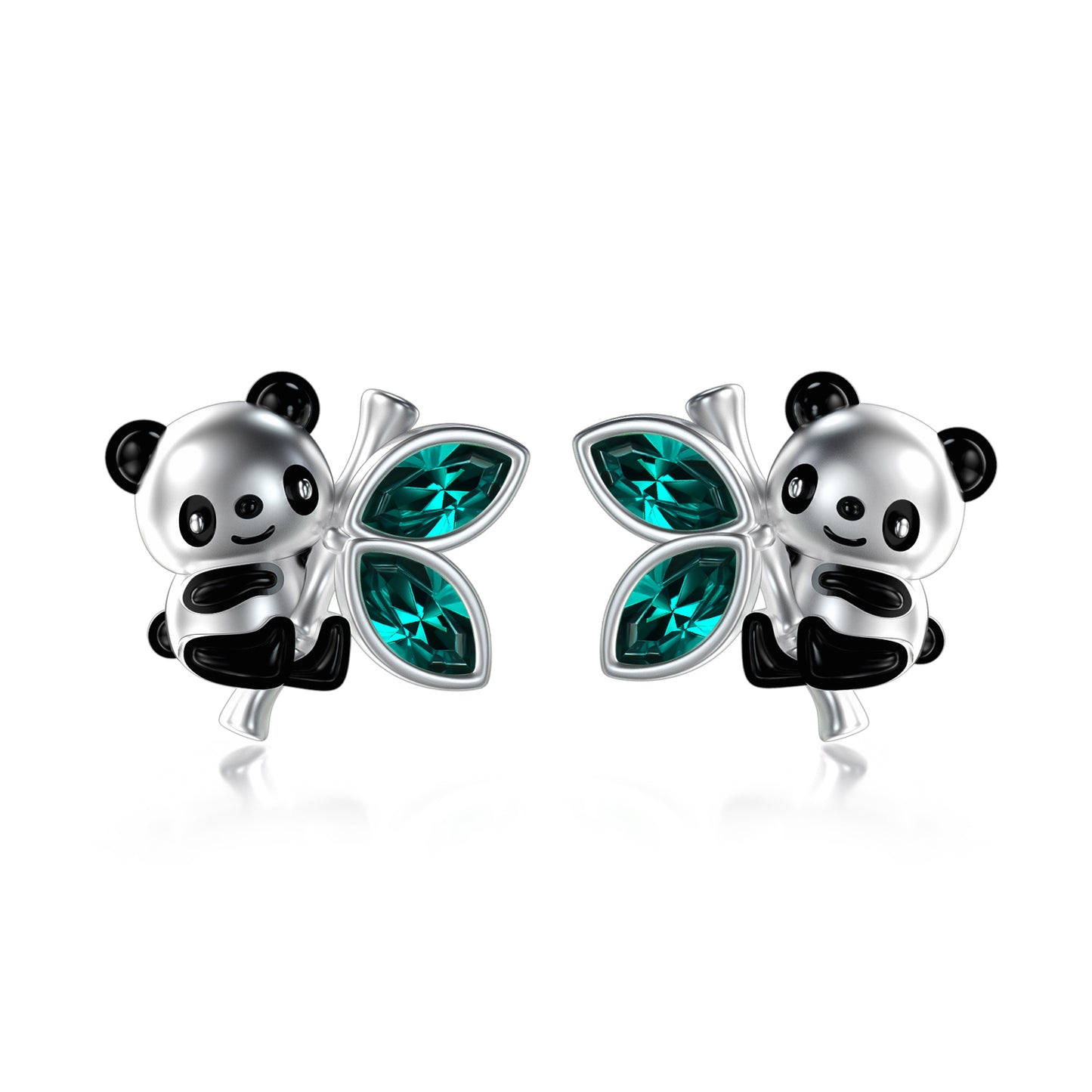 Panda Stud Earrings